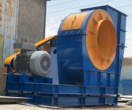 فن سانتریفیوژ صنعتی مکنده