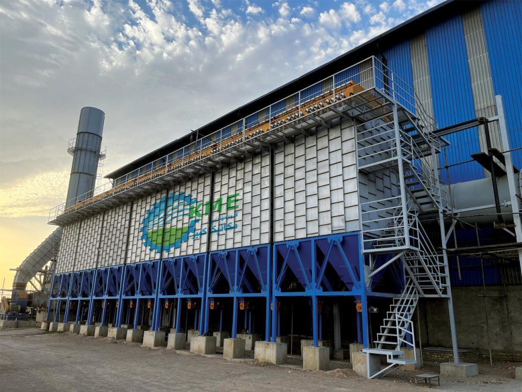 بگ فیلتر صنعتی برای جمعآوری و کنترل غبار در کارخانهها