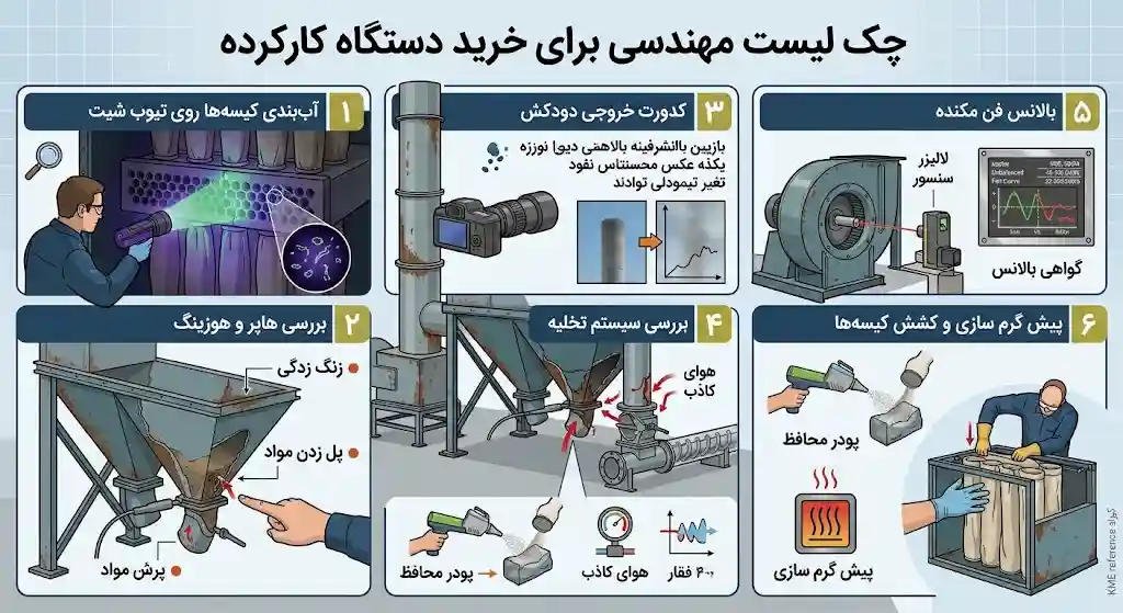 خرید بگ فیلتر دست دوم